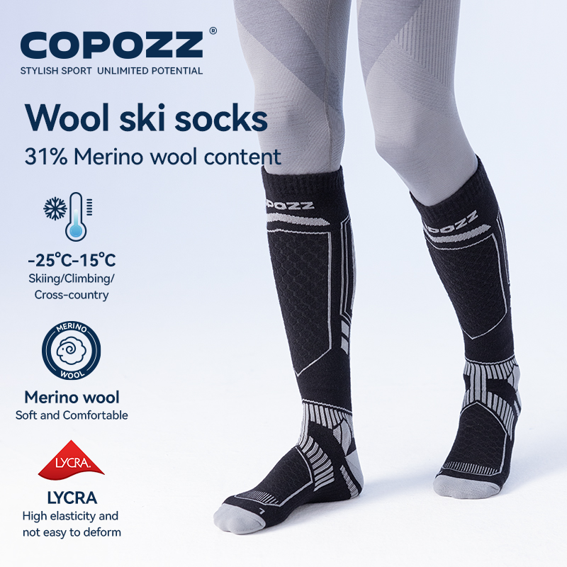 COPOZZ New Winter Ski Socks Me - Thermal Sock Winter 评论和价格