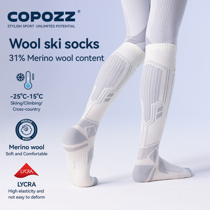 COPOZZ New Winter Ski Socks Me - Thermal Sock Winter 评论和价格