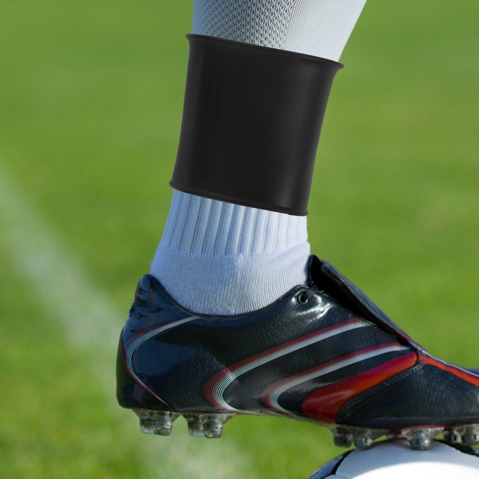 1Pair Silicone Soccer Shin Gua - Sock Organizer Tray 评论和价格